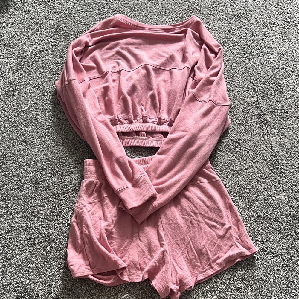 Women's Pink Lounge Set